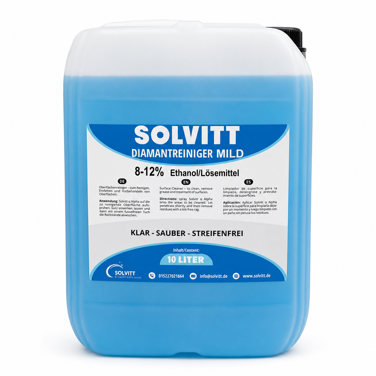 Solvitt Diamantreiniger MILD 10 Liter