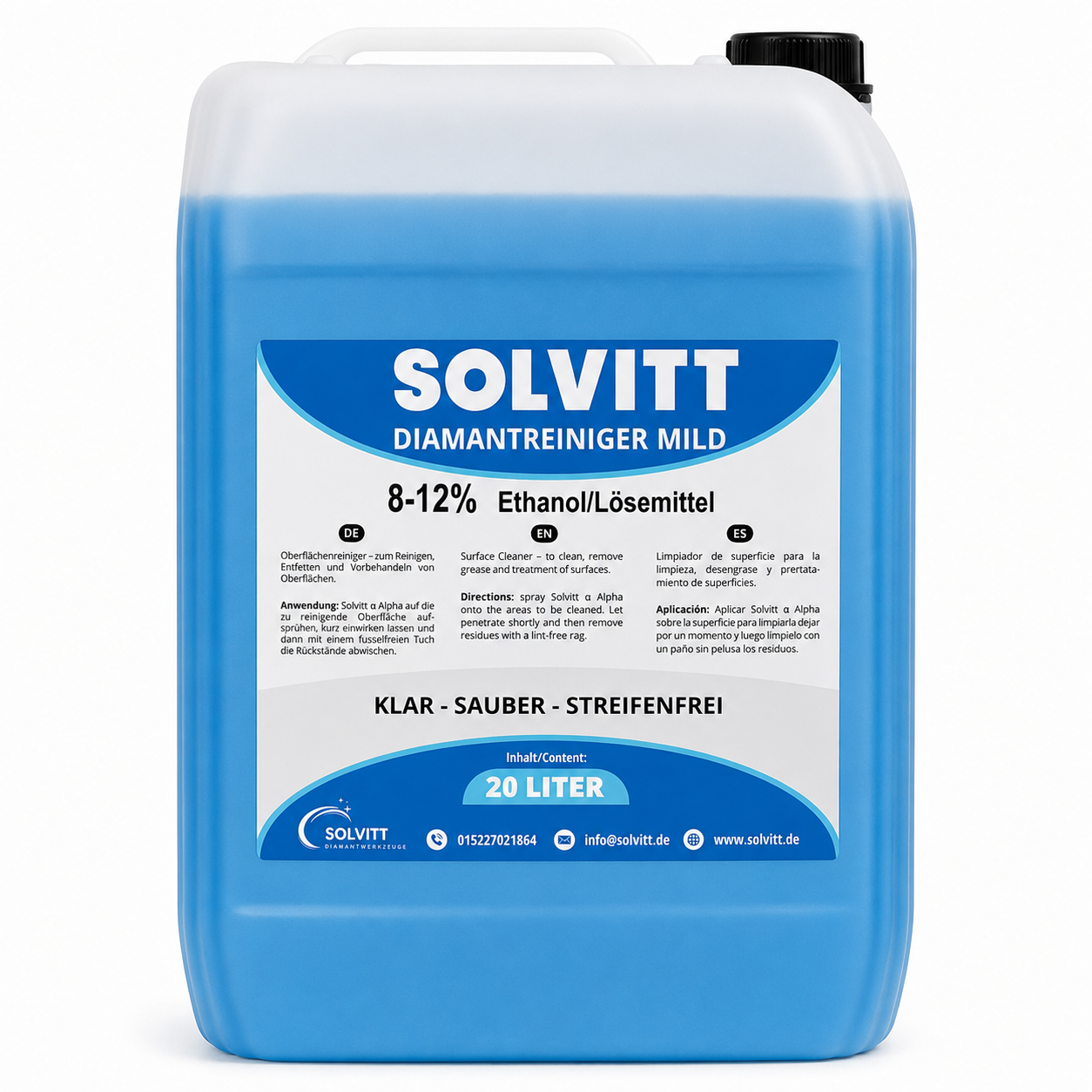 Solvitt Diamantreiniger MILD 20 Liter