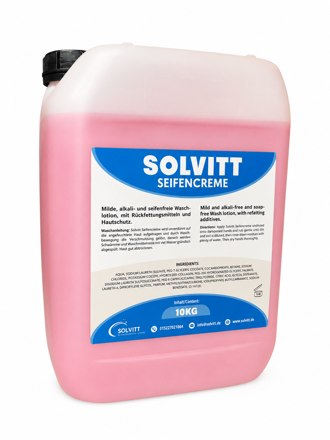 Solvitt Seifencreme 10Kg