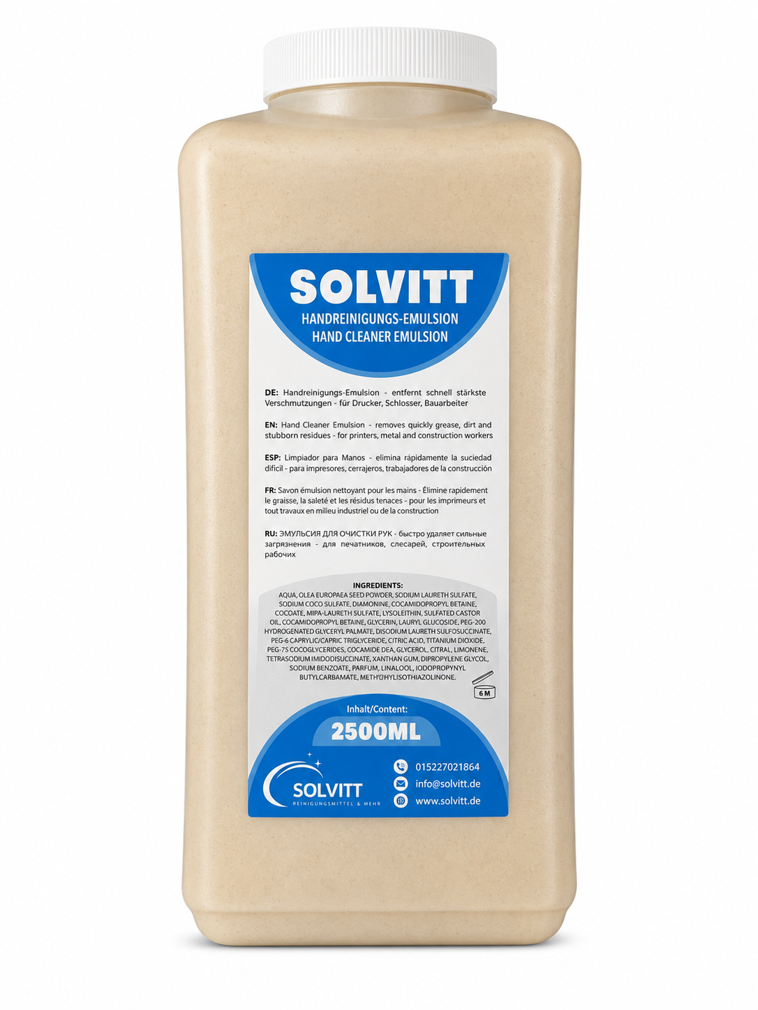 Solvitt Handwaschemulsion 2,5 Liter